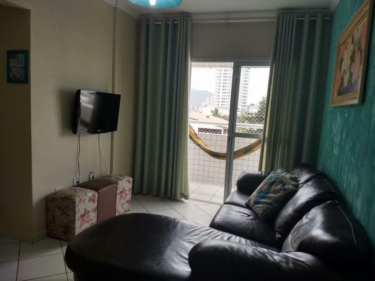 Apto Verde Agua Mongagua Bagian luar foto