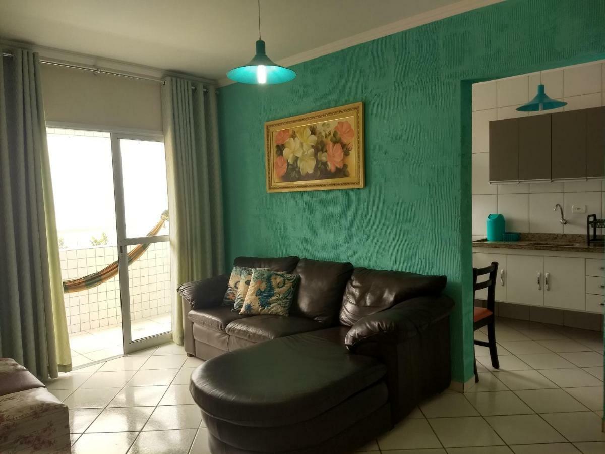 Apto Verde Agua Mongagua Bagian luar foto